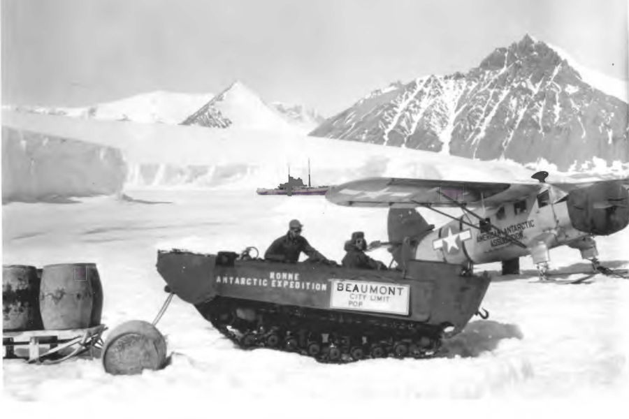 Georges De Giorgio American Expedition Antarctica Beaumont Sea Plane